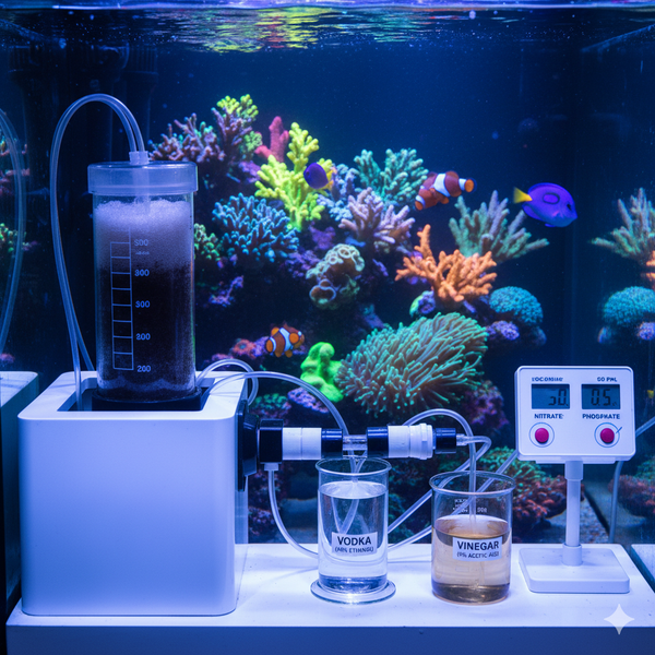 Vodka vs. Vinegar Dosing in Reef Tanks: A Comprehensive Guide